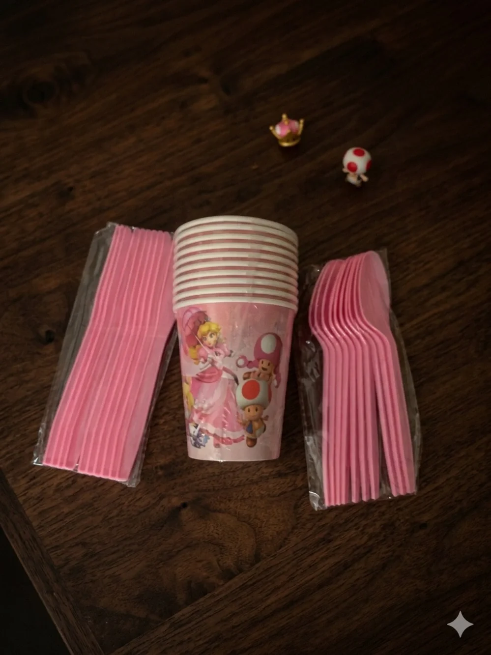 Ultimate Princess Peach Mega Pack – Backdrop, Tableware & Complete Decor pack
